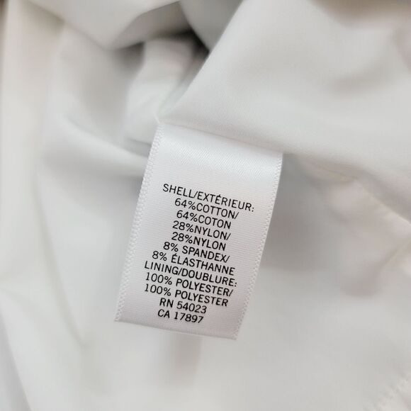 Vintage Y2K Banana Republic Pleated Striped Skirt in Blue/White Size Large - Picture 5 of 8